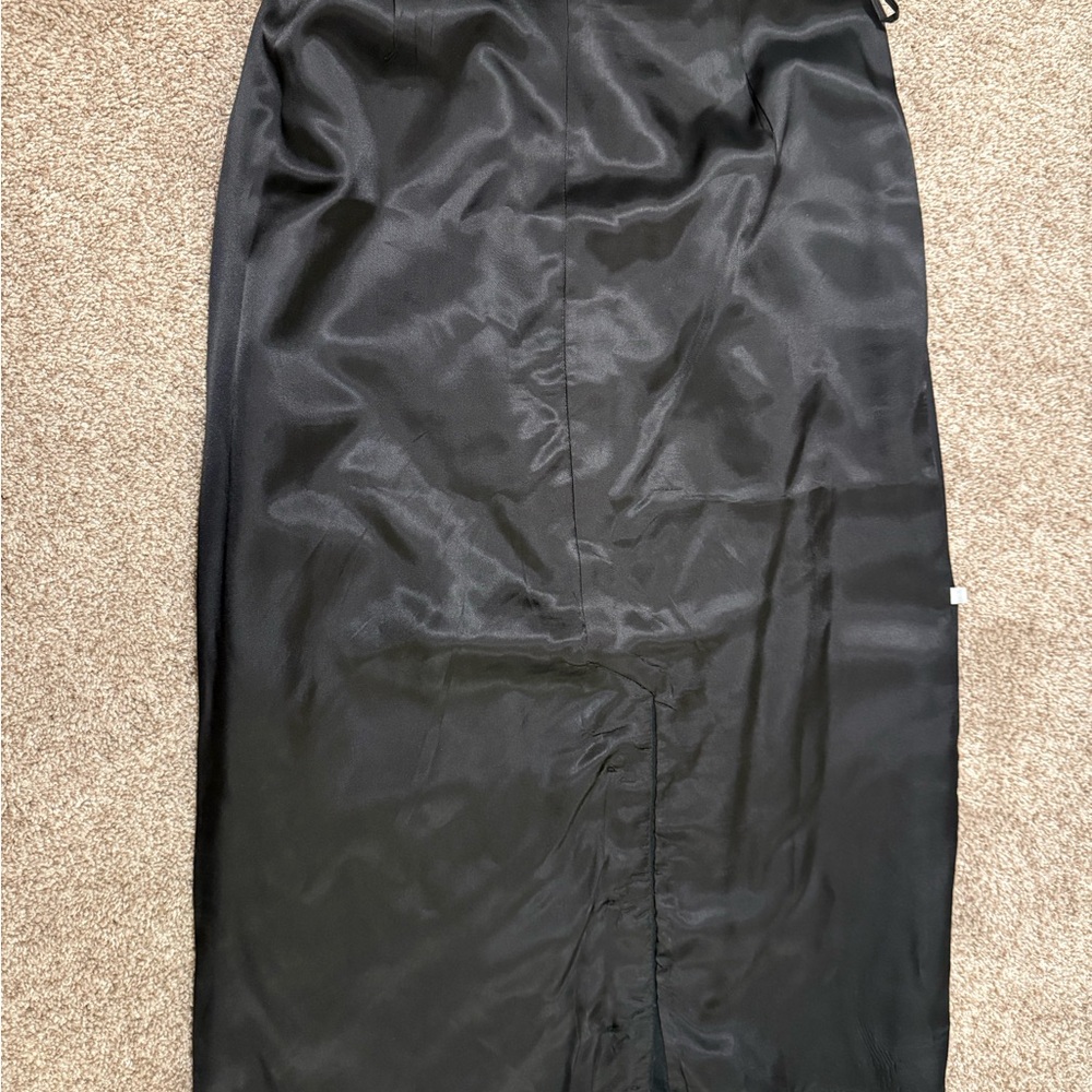 Vintage Austin Reed pure virgin wool Elegant Black Women's Skirt - Picture 7 of 8